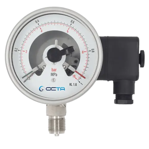 Electric Contact Pressure Gauge 1713 เกจวัดแรงดันส่งสัญญาณ